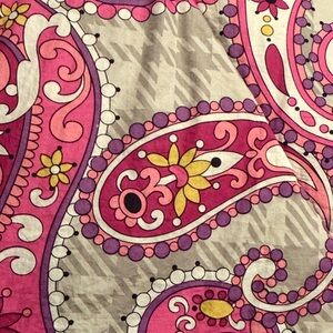 Vibrant Paisley Patterned Fabric